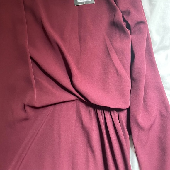 Burgandy Acarmar Cocktail Dress - By Malene Birger NWT - Picture 5 of 6